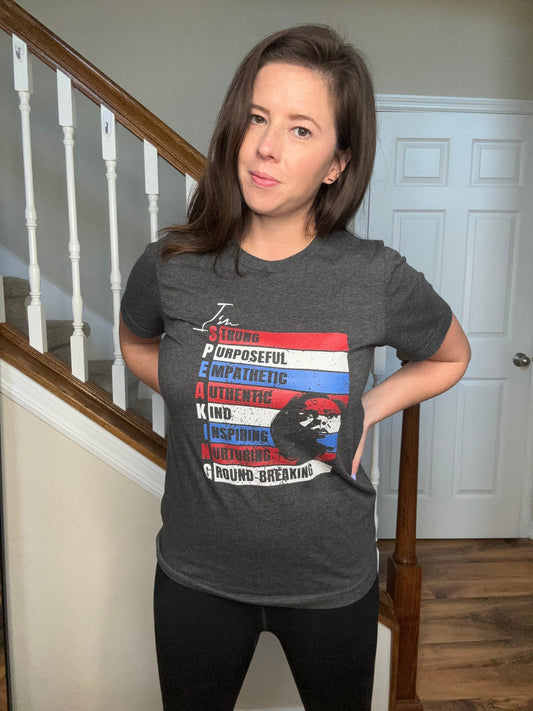 Kamala Harris Tee - SPEAKING